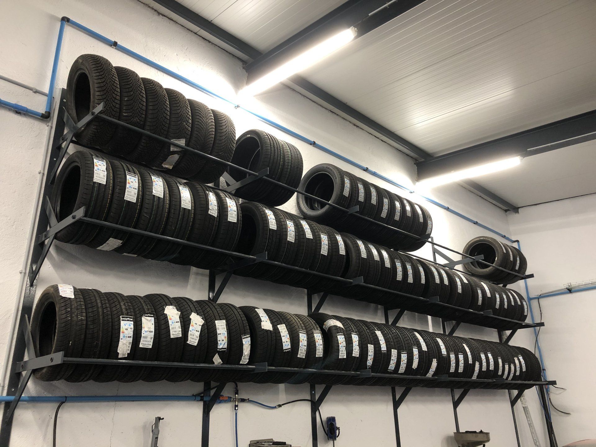 Remplacement de pneumatiques