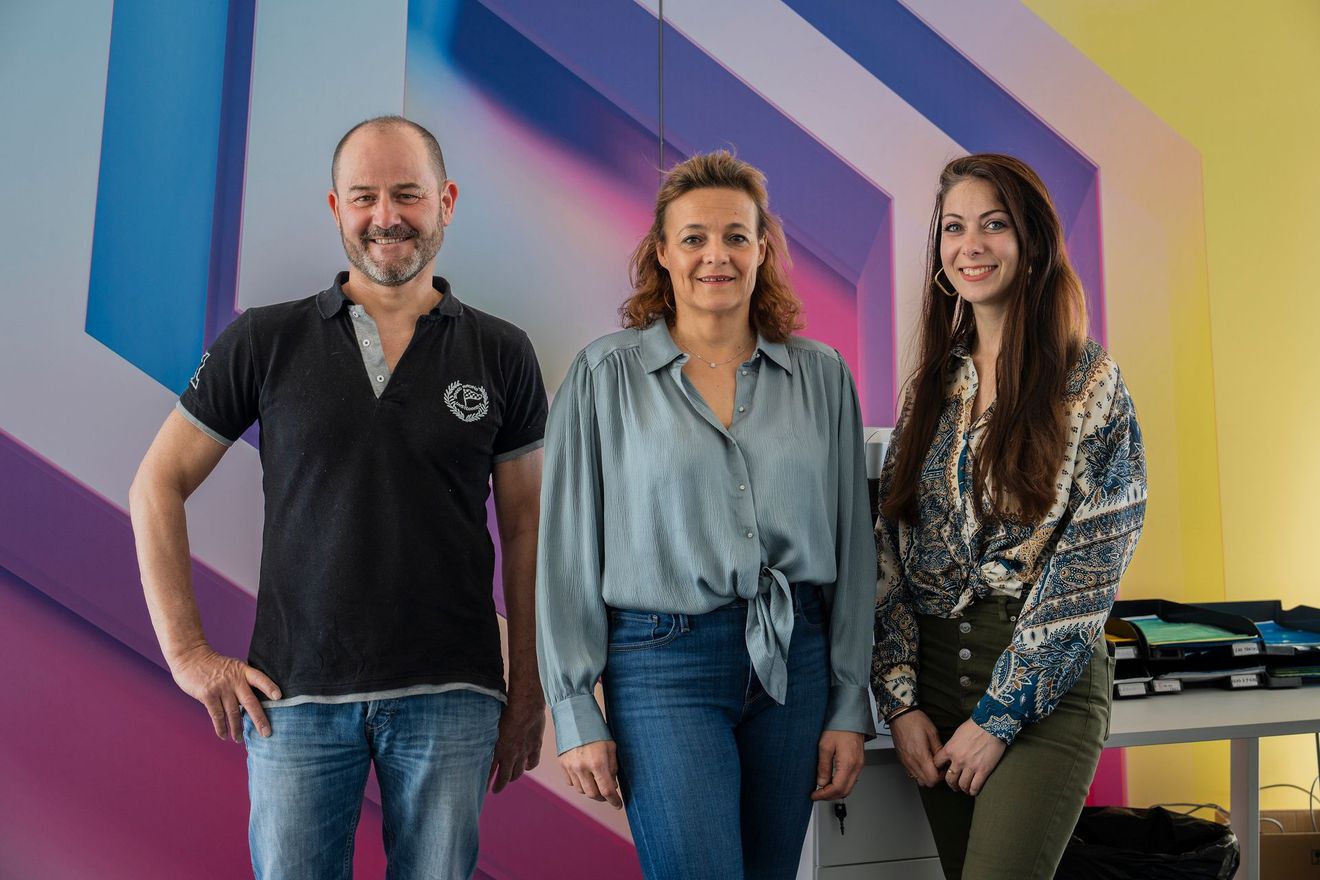 Photo de l'équipe du garage