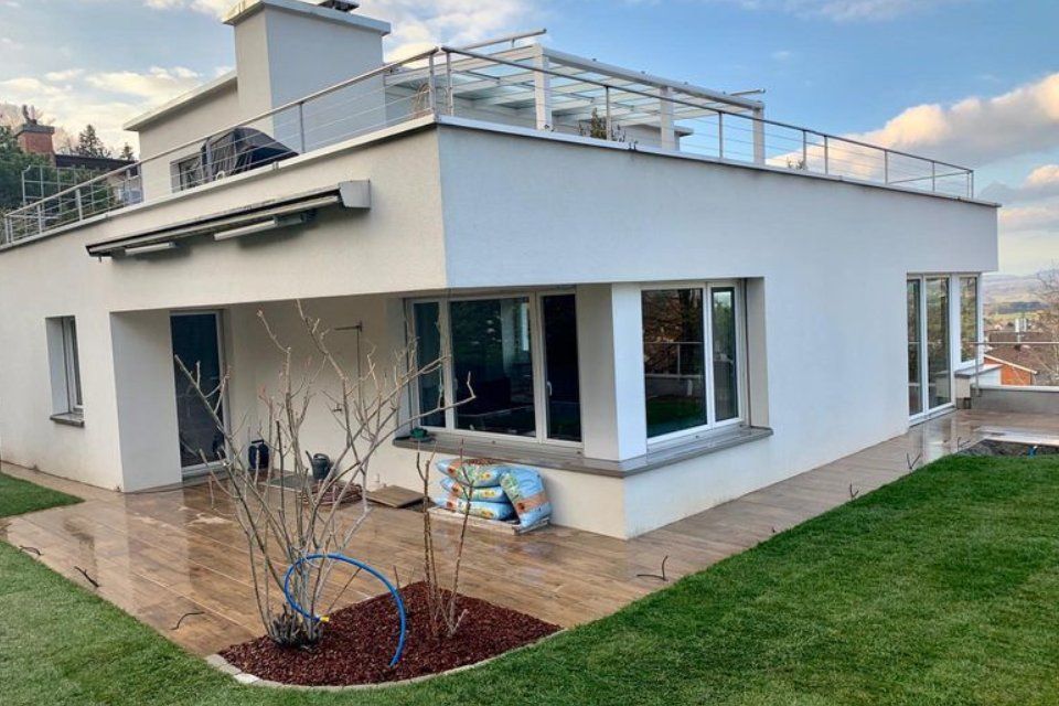 Aussenanlage, Arbeit der GARTEN3PUNKT AG