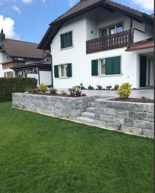 Aussenanlage, Arbeit der GARTEN3PUNKT AG