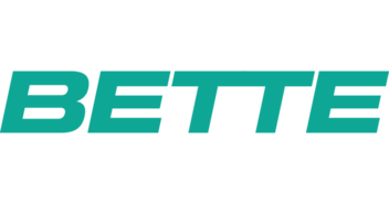BETTE in türkisfarbener Schrift.