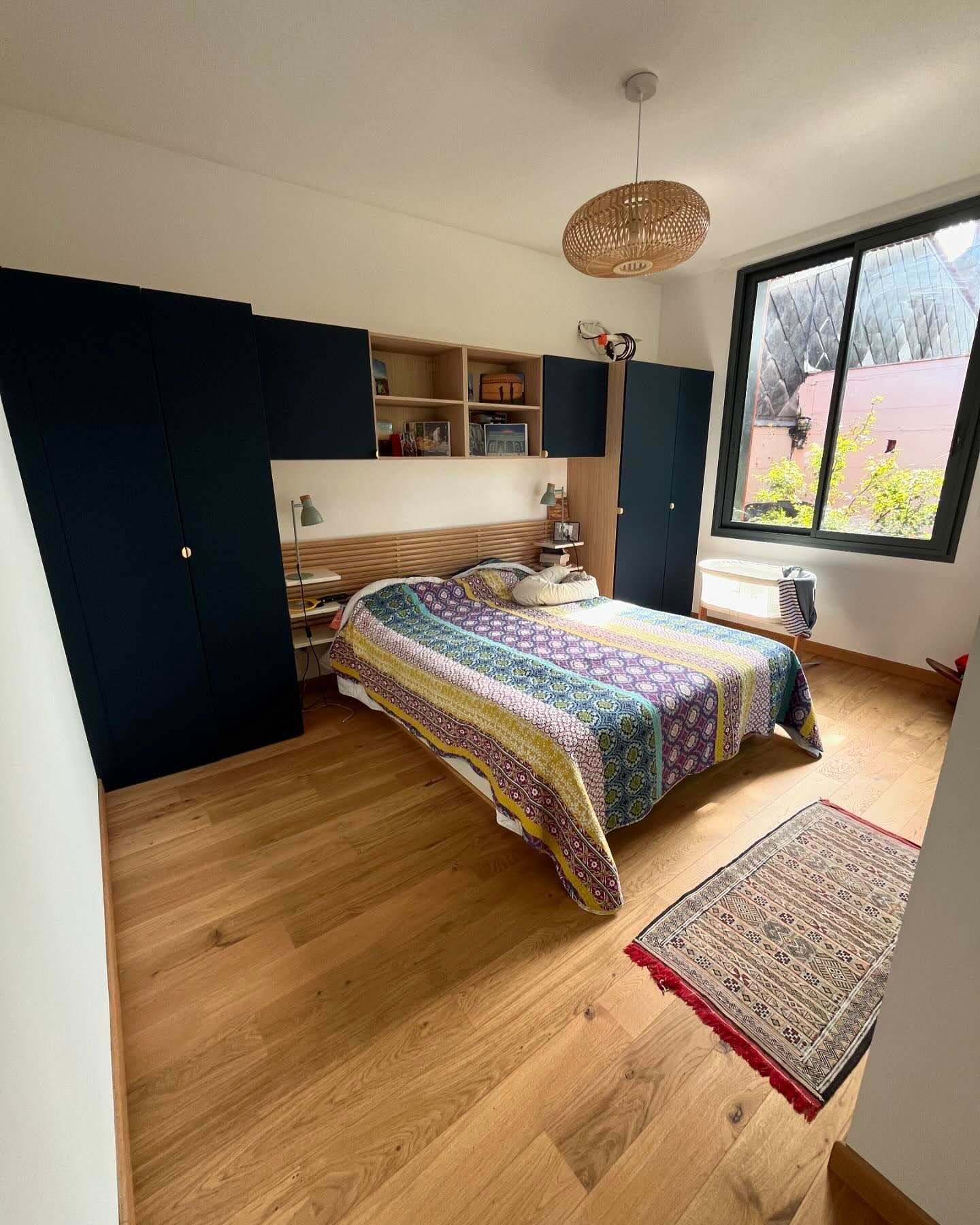 Photo de chambre rénovée