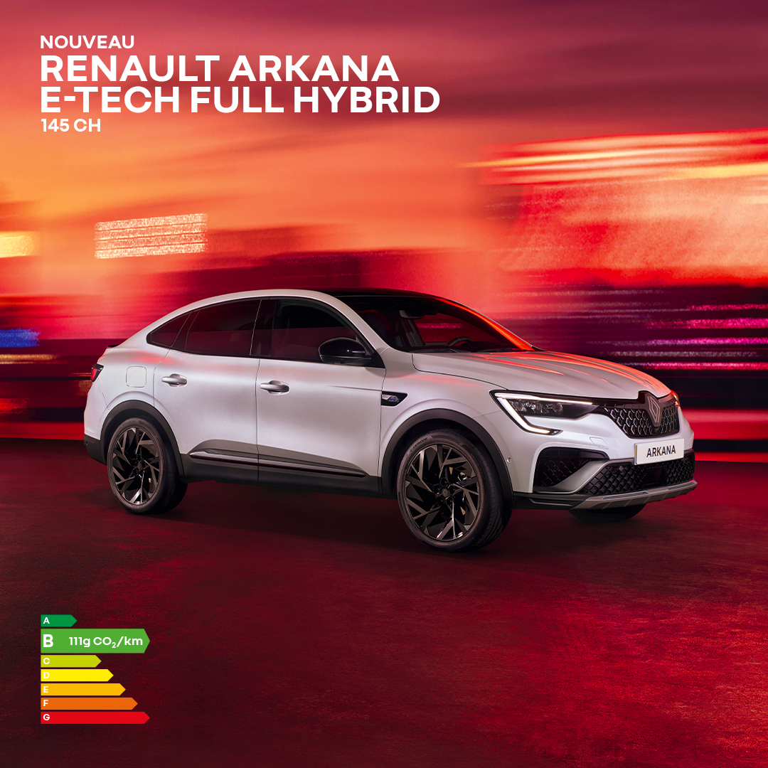 Renault Arkana E-Tech full hybrid