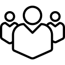 Icon: Drei Personen