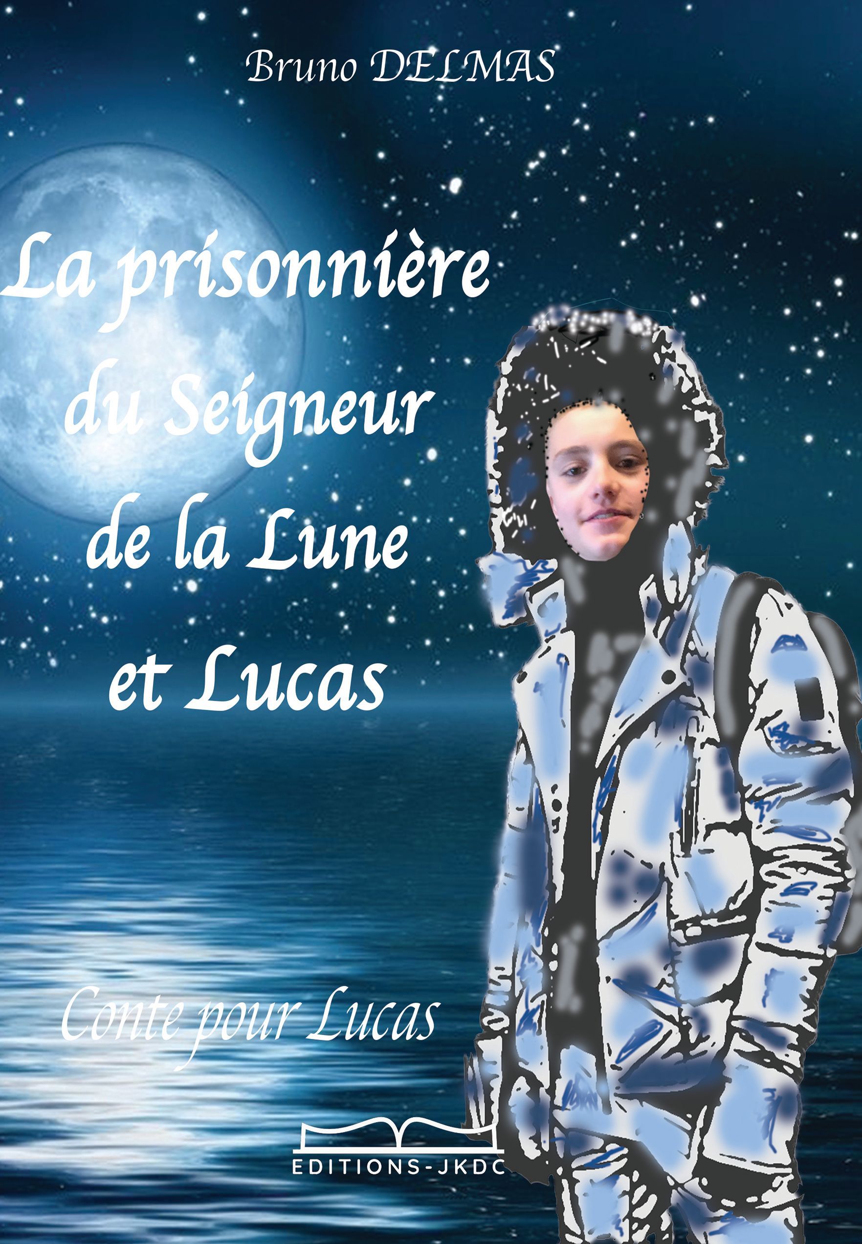 Couverture d'un livre avec un personnage