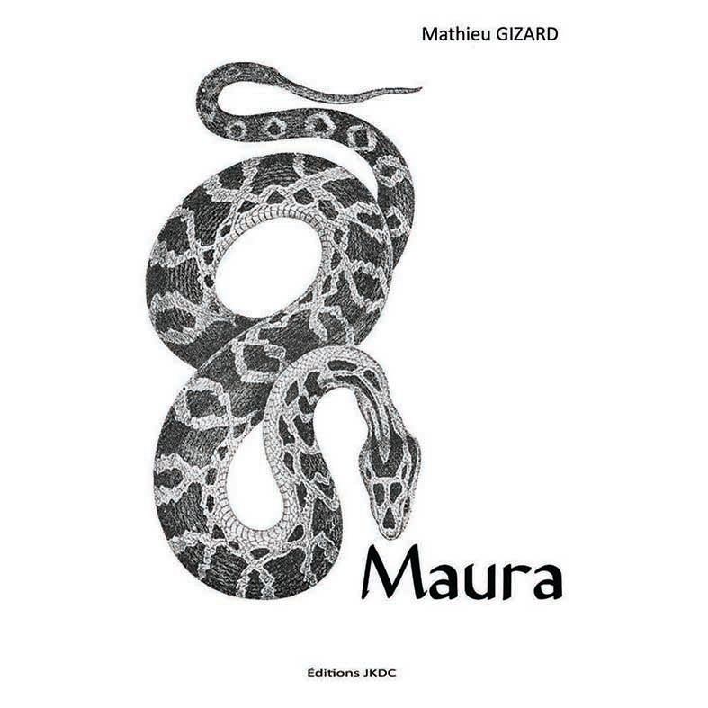 Couverture d'un livre avec un serpent