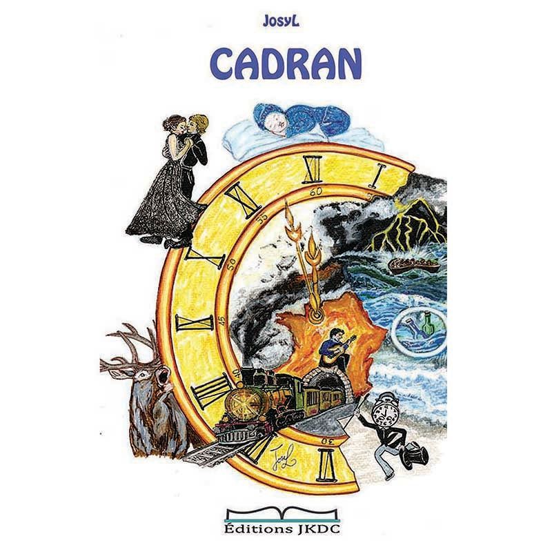 Couverture d'un livre avec un cadran