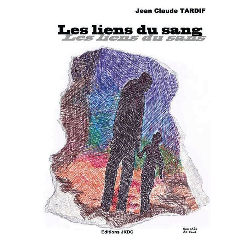 Couverture d'un livre avec undessin de deux personnages se tenant la main