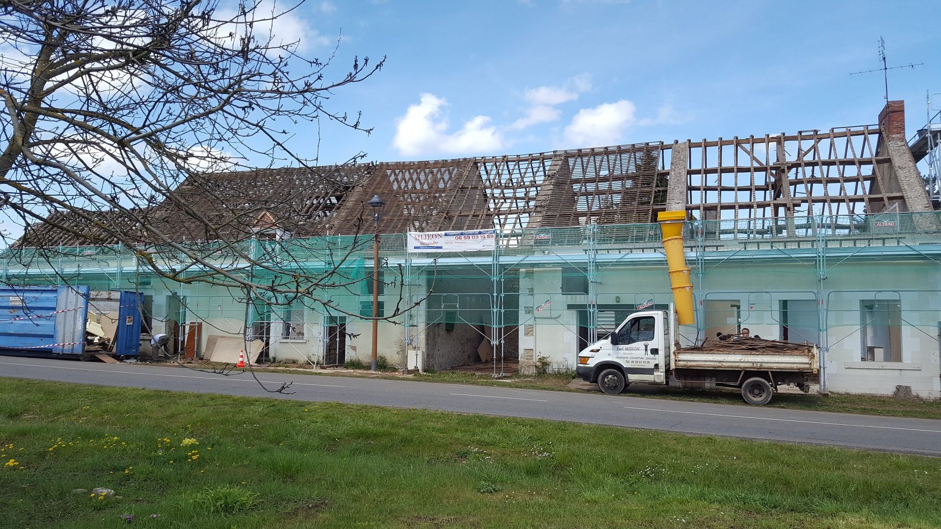 Projet rénovation toiture