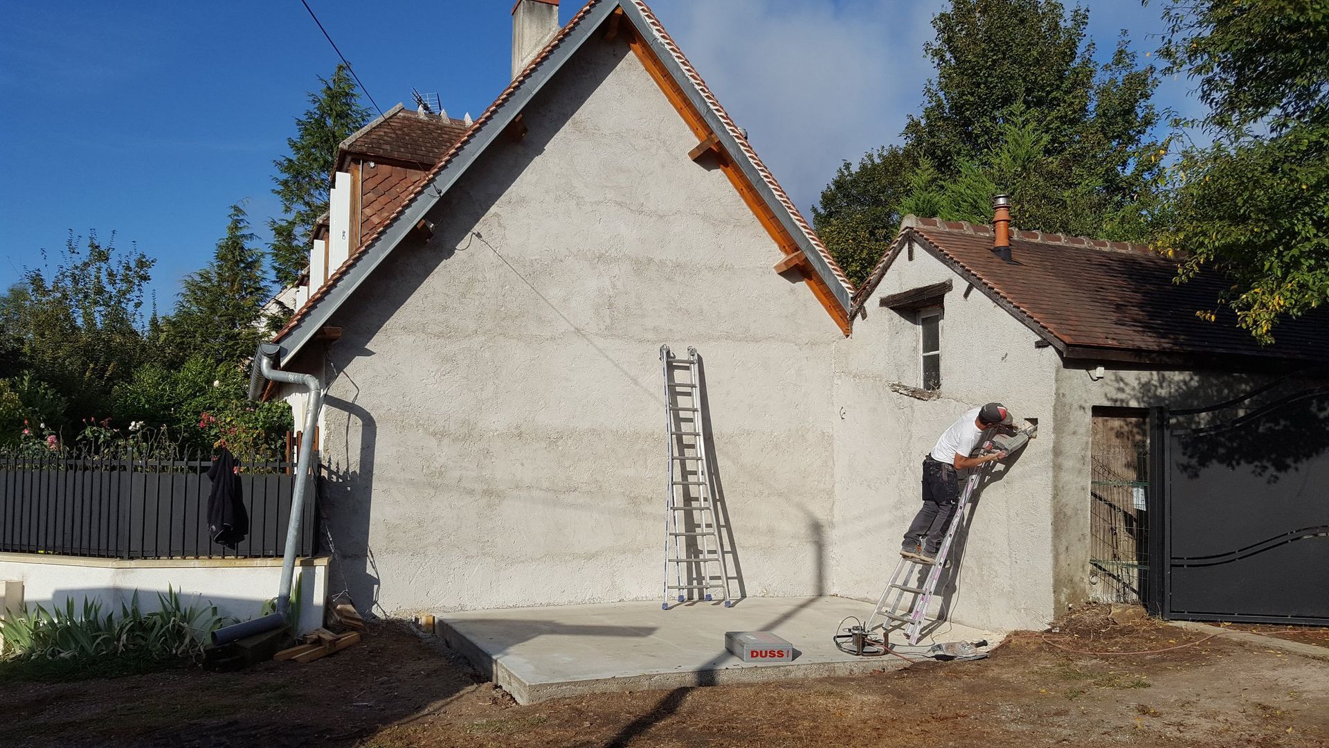 Projet création avant-toit