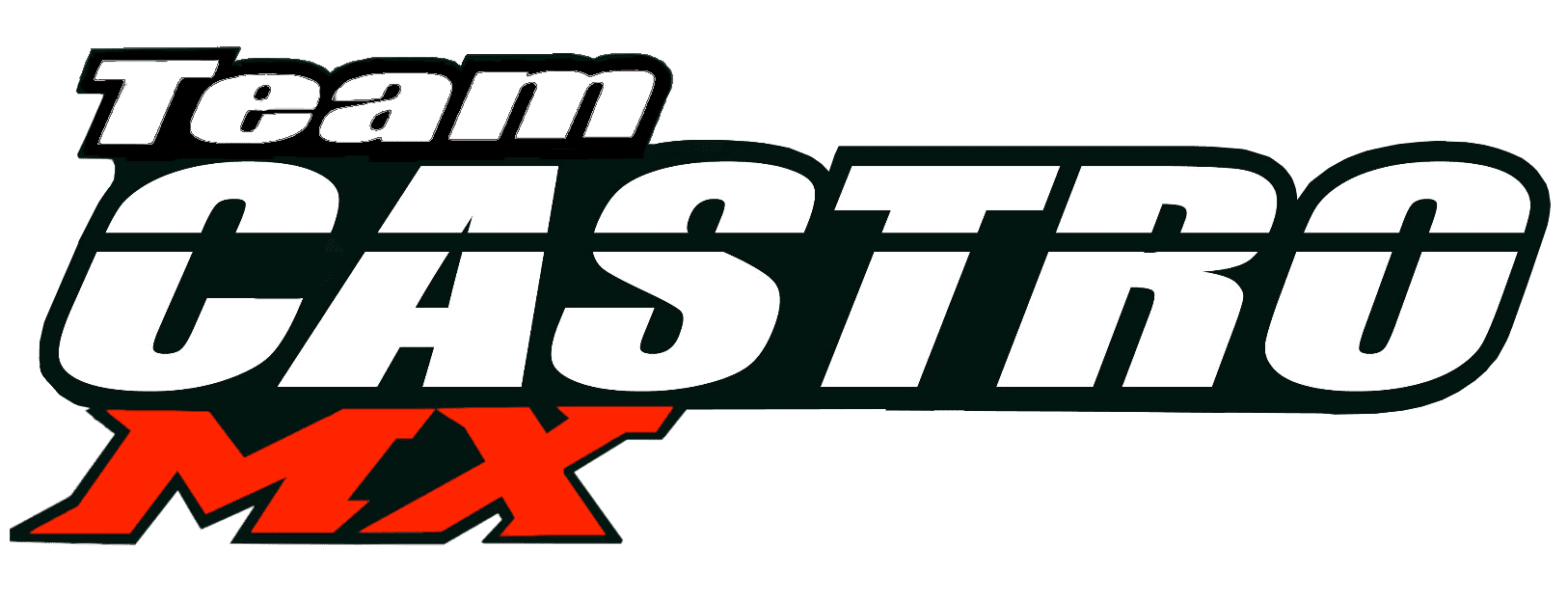 Un logotipo del equipo Castro MX sobre un fondo blanco