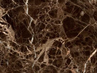 Un primer plano de una textura de mármol marrón.