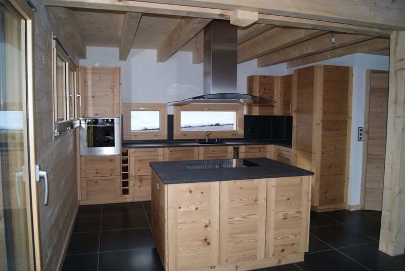 Ebénisterie Chambovey-pose de cuisine