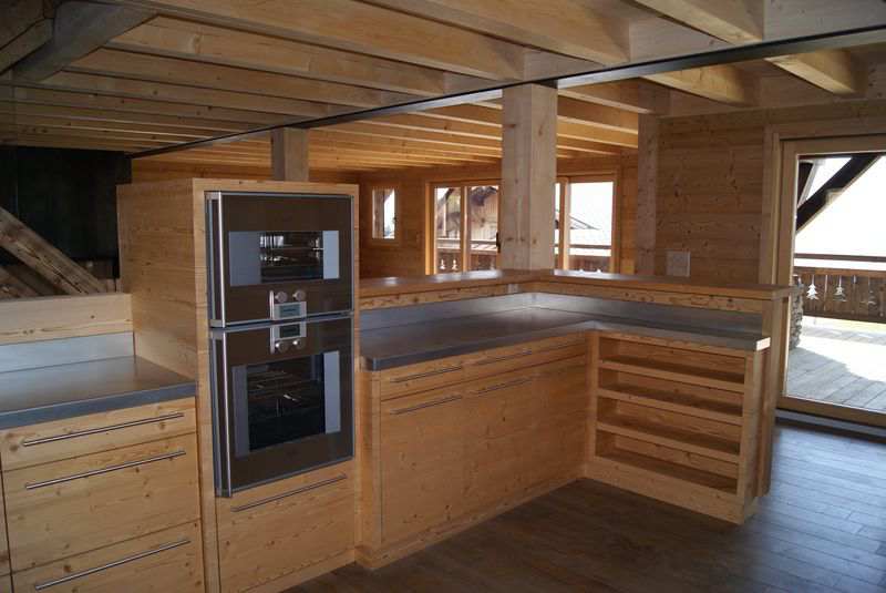 Ebénisterie Chambovey-cuisine chalet