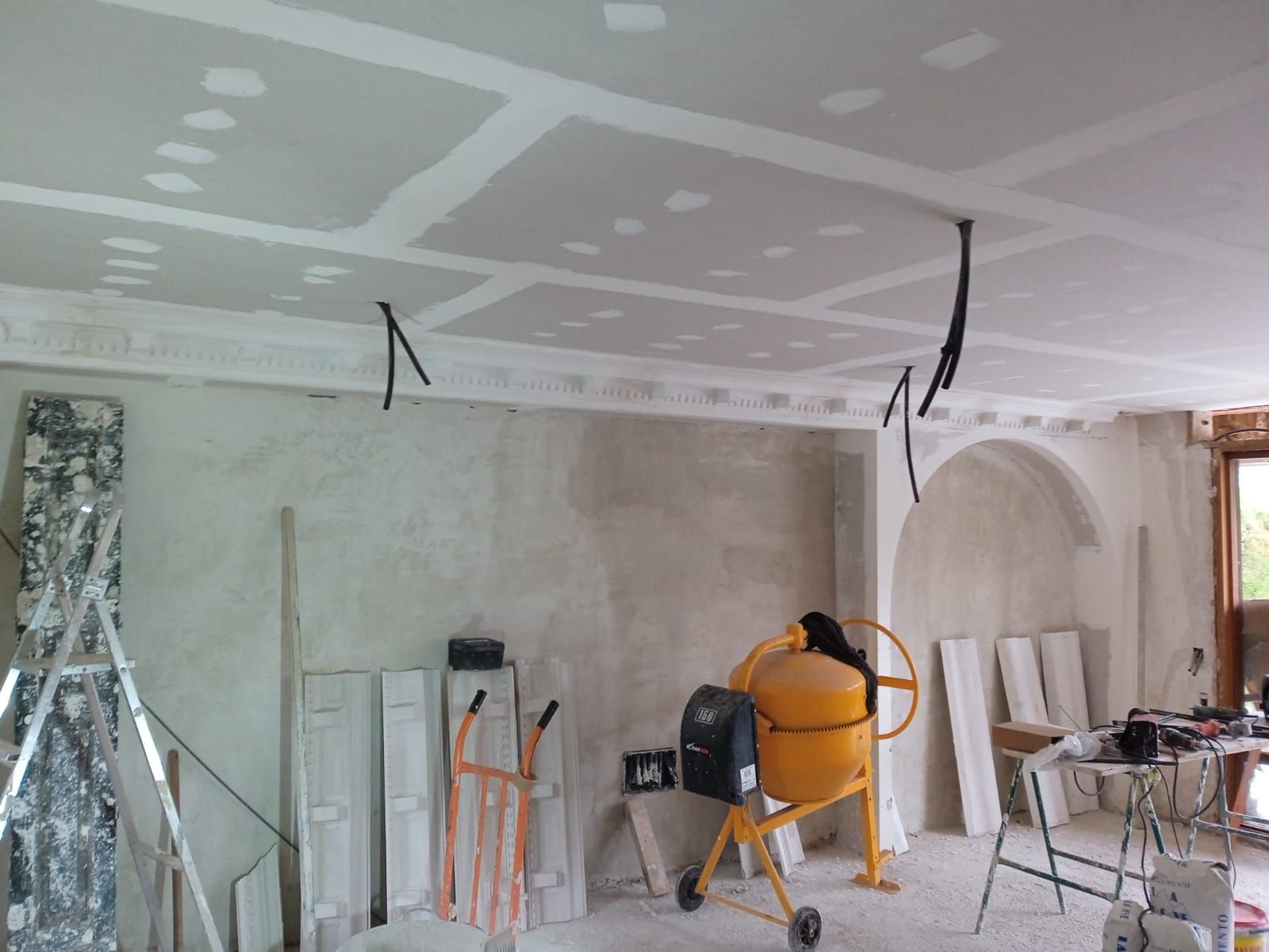 Techo pintado Escaplad