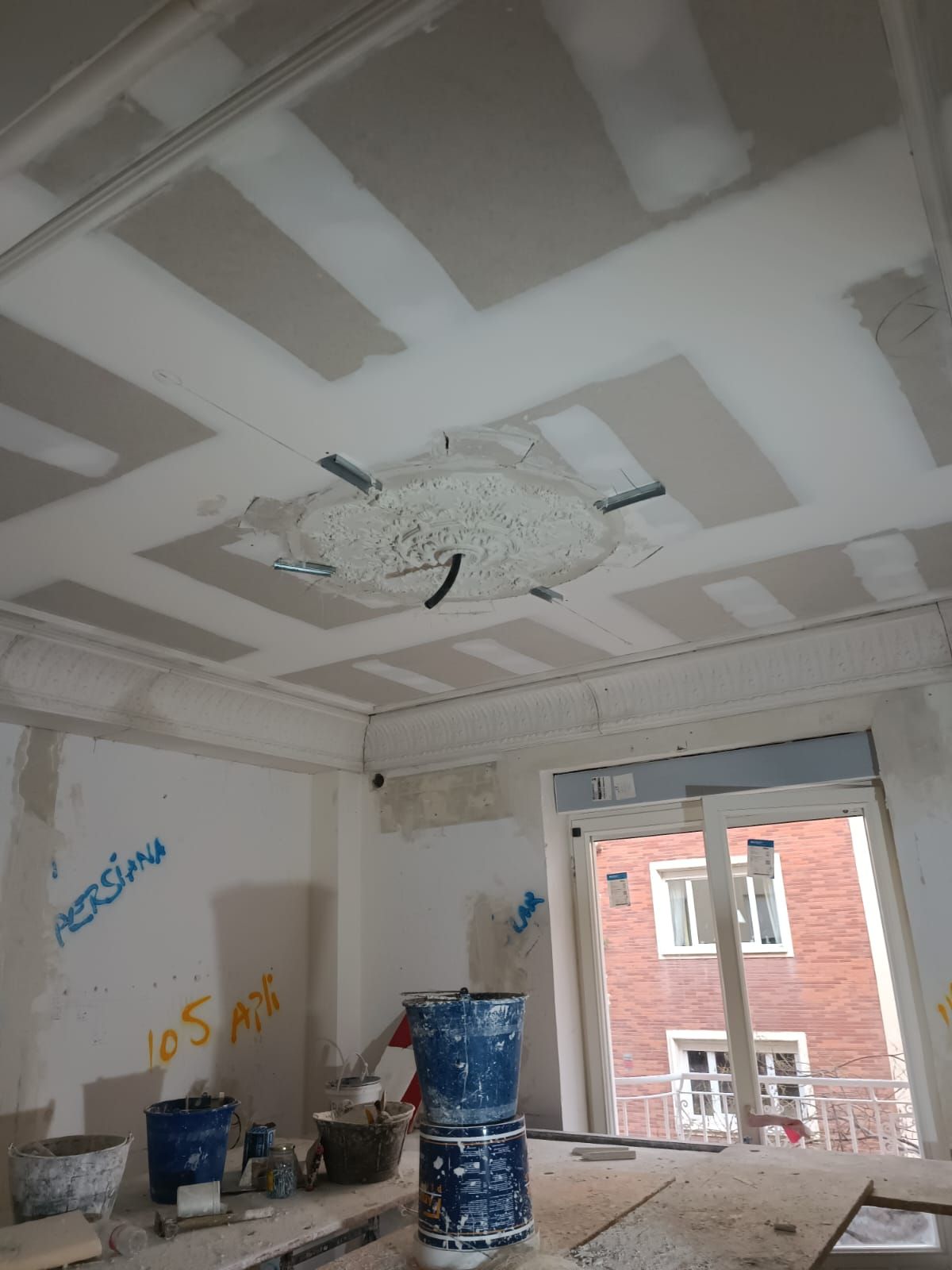 Techo pintado Escaplad