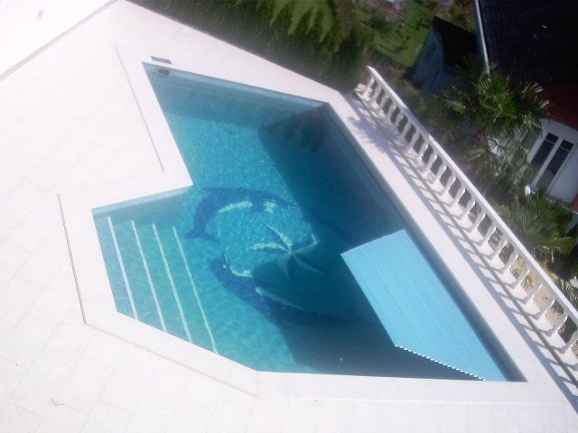 Betonpool mit Mosaik 3 - Blue Line GmbH