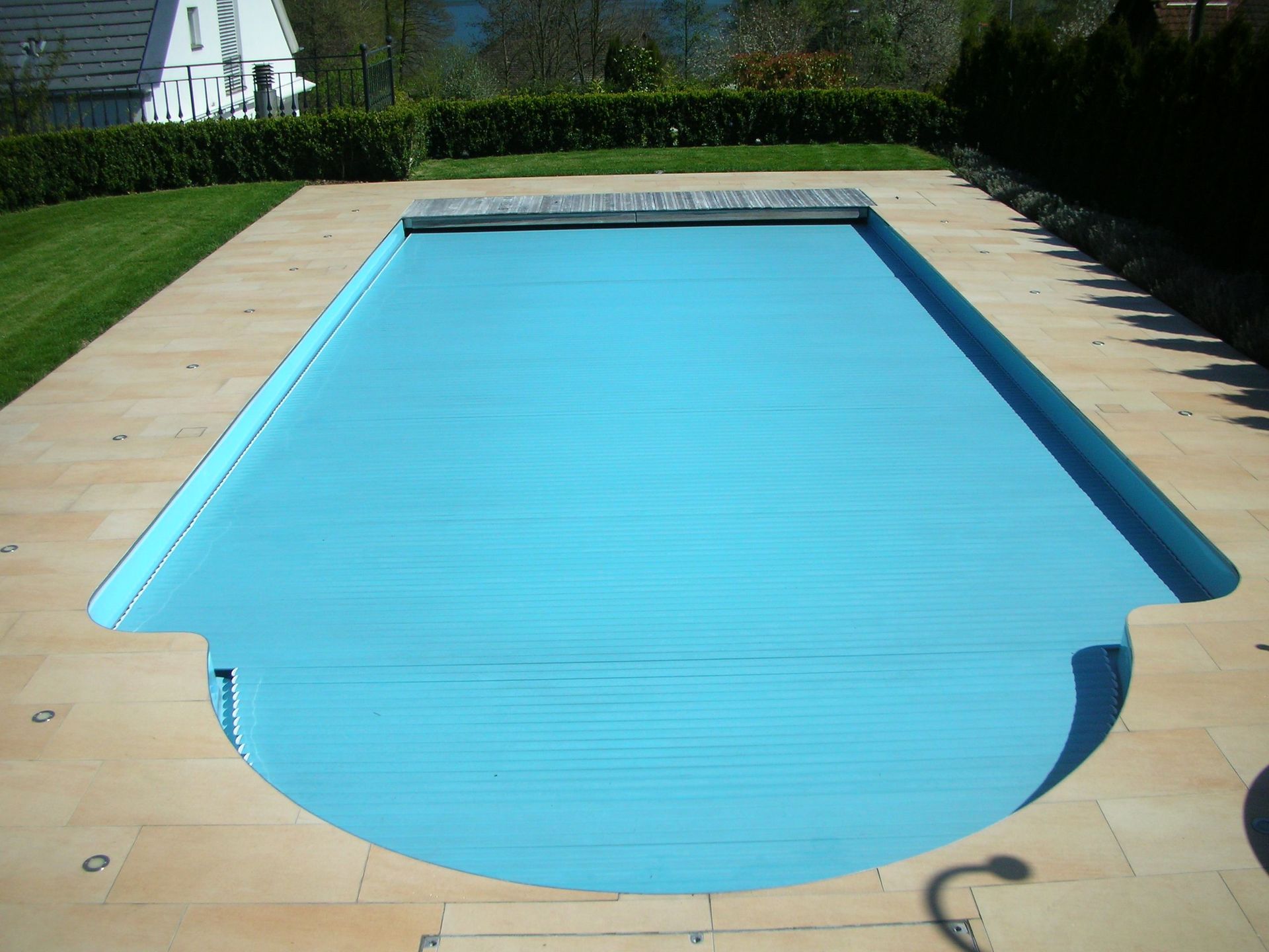 Abdeckung Pool - Blue Line GmbH