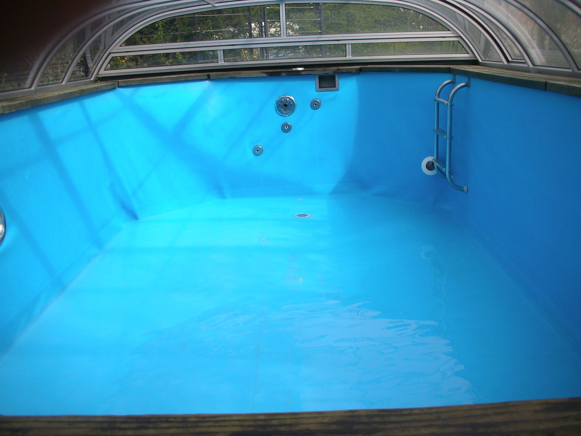 Abdeckung Pool durchsichtig - Blue Line GmbH