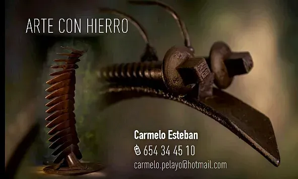 Arte con hierro carmelo esteban 654 34 45 10