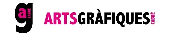 Logotipo para Arts Gràfiques Cabré, que presenta una 