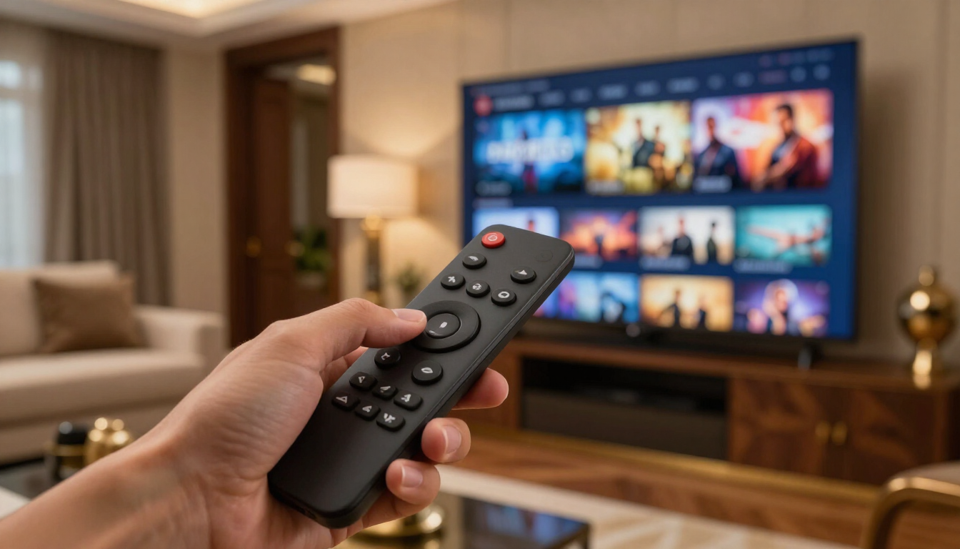 Streaming remote and TV