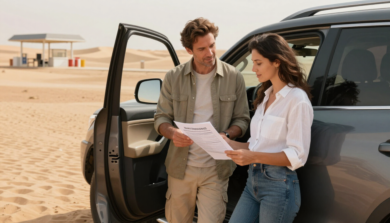 Travelers reviewing Mexico auto insurance coverage before crossing the border