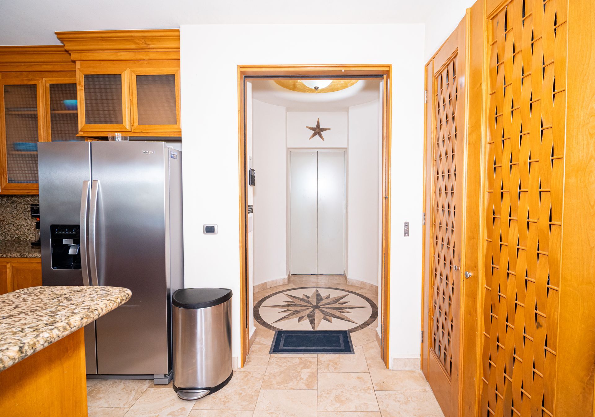 Elevator entry