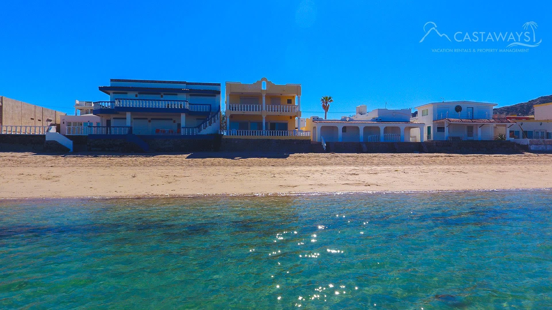 A beautiful beach home in Cholla Bay, Mexico, overlooking the Sea of Cortez.