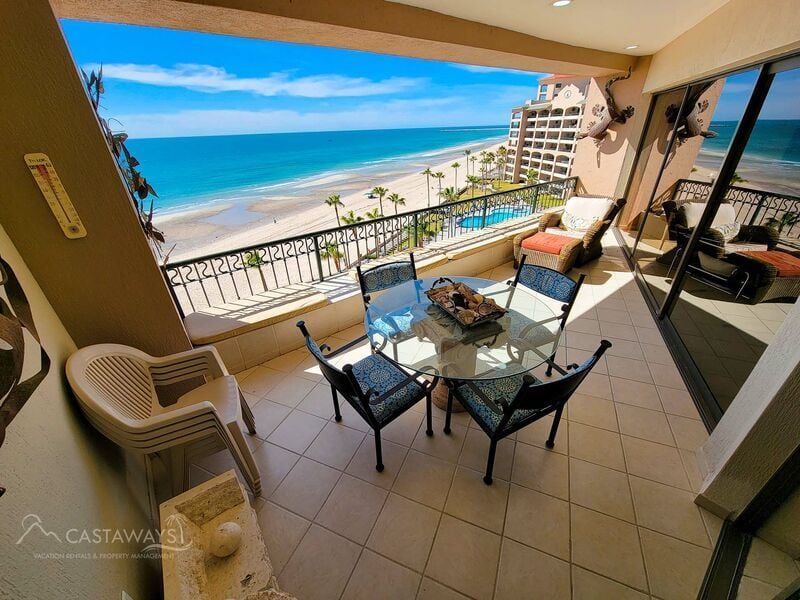 Spacious balconies