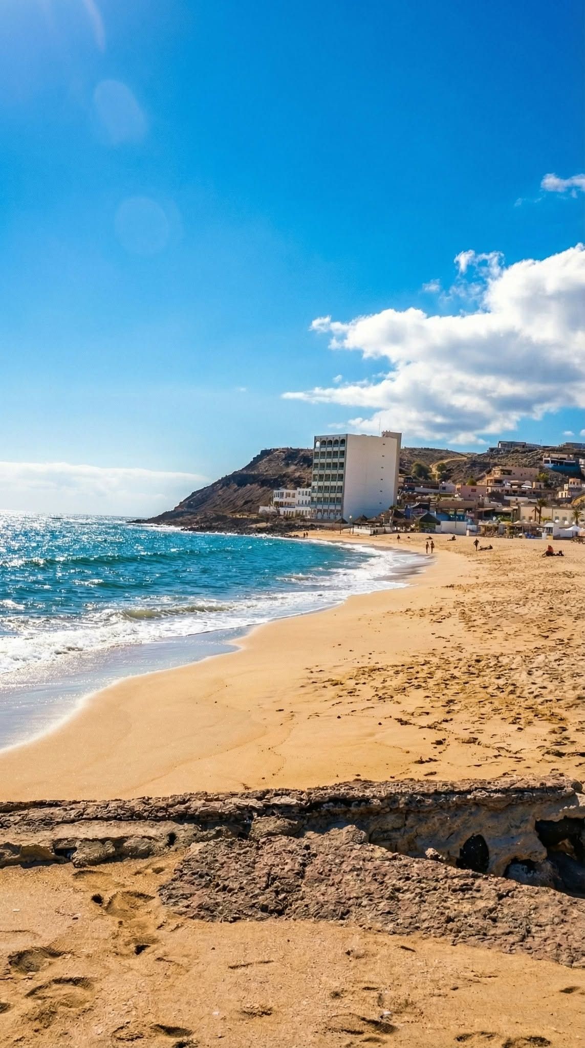 Aerial view of the Mirador area in Rocky Point, Mexico