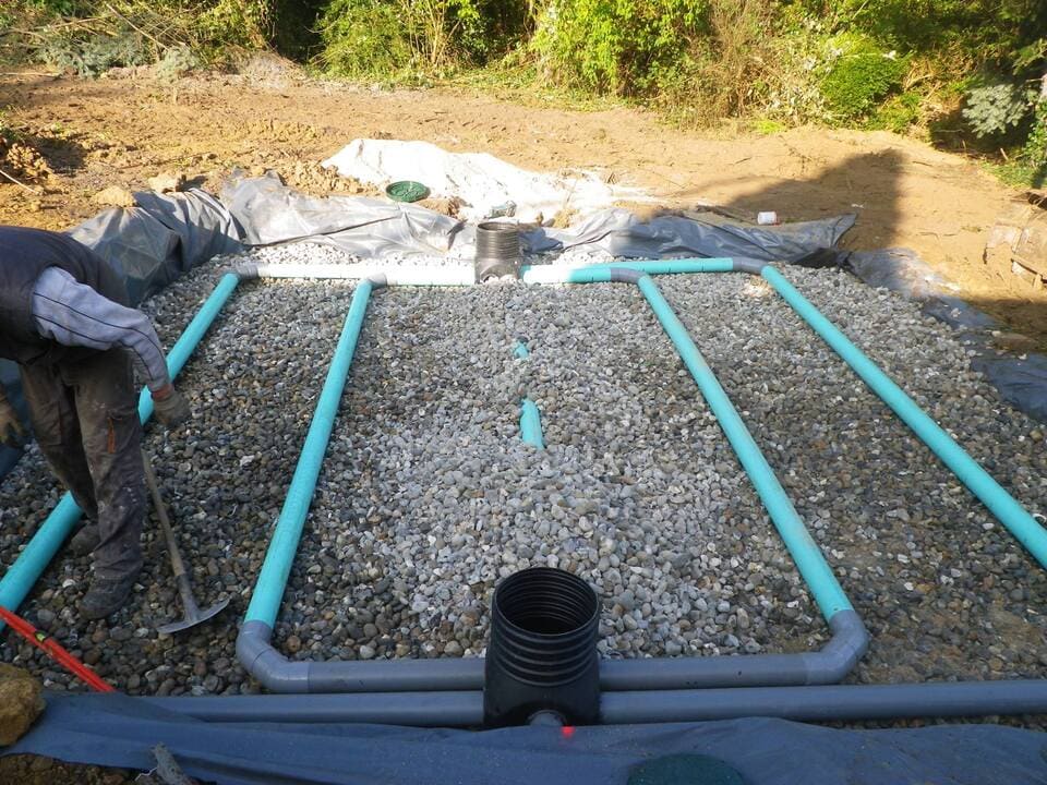 Nos réalisations dans la commune de Ménerval : assainissement