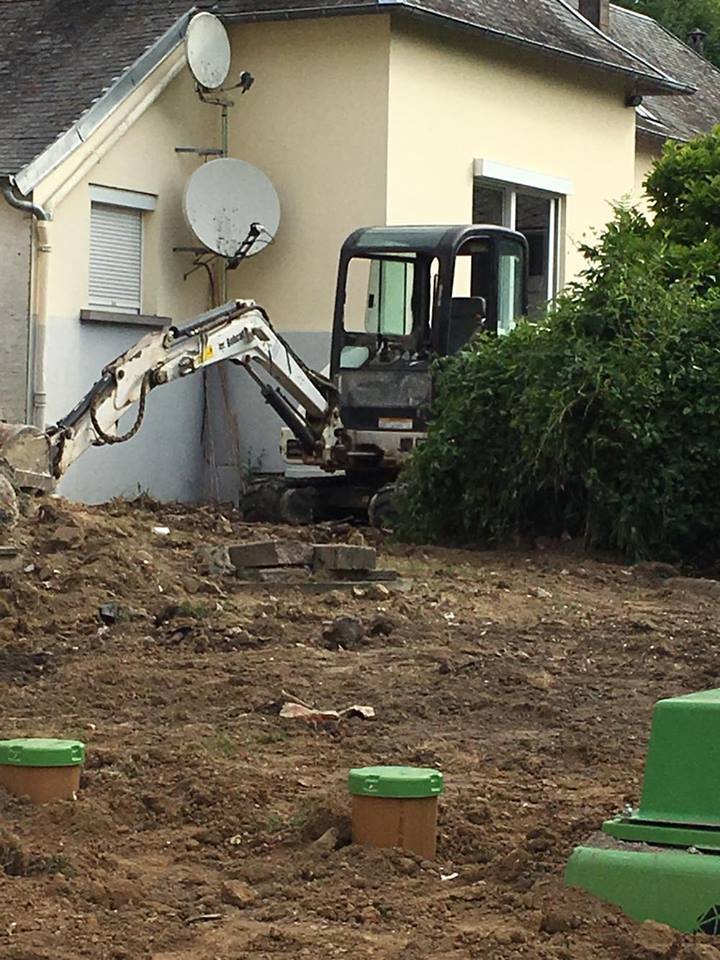Microstation d'épuration à Vauchelles-lès-Domart