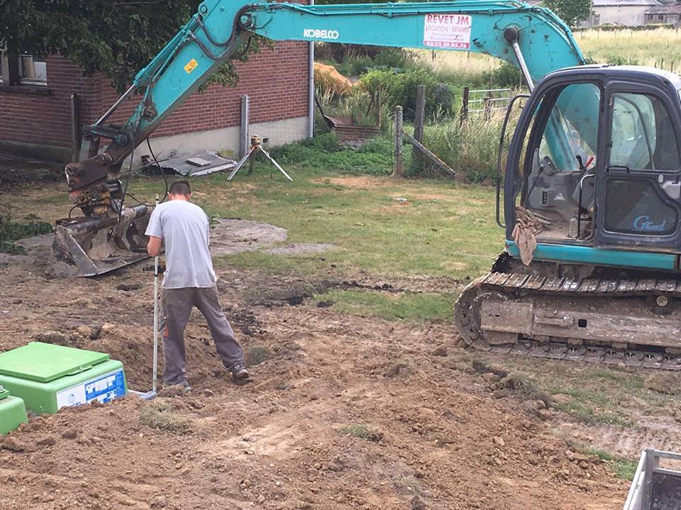 Microstation d'épuration à Vauchelles-lès-Domart