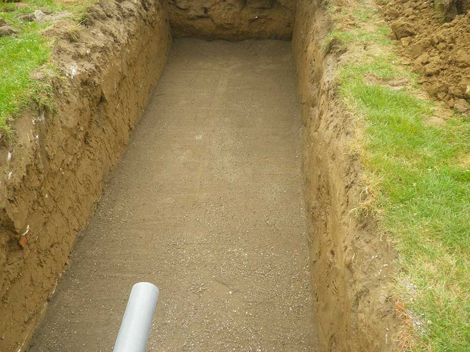 Installation d'une microstation d'épuration