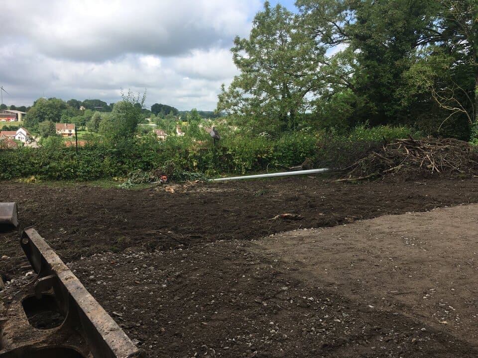 Nettoyage de terrain