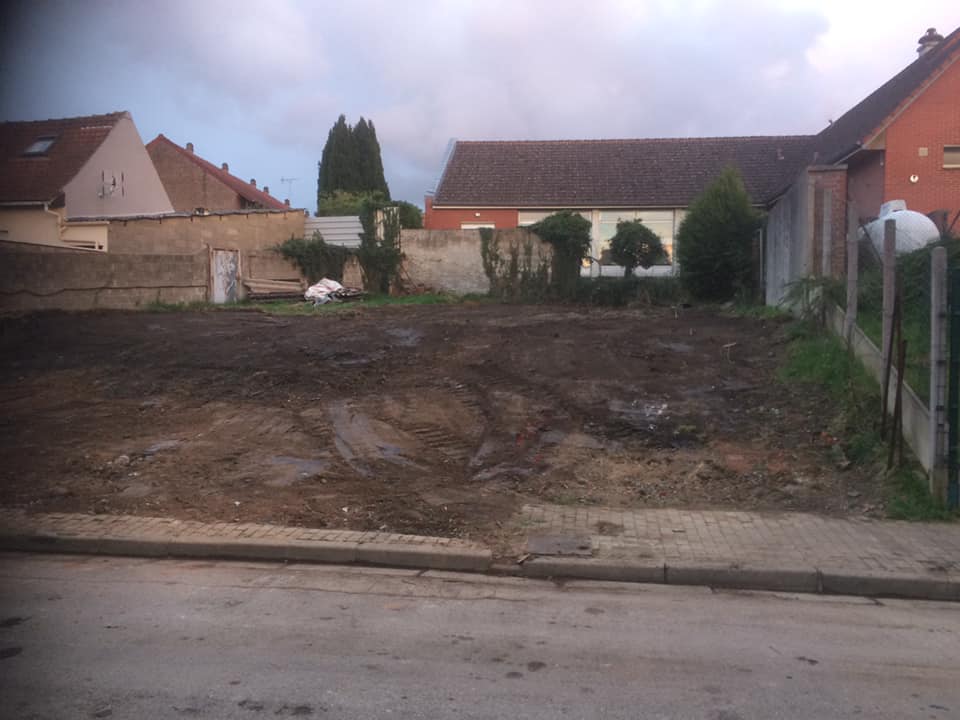 Démolition d'une habitation