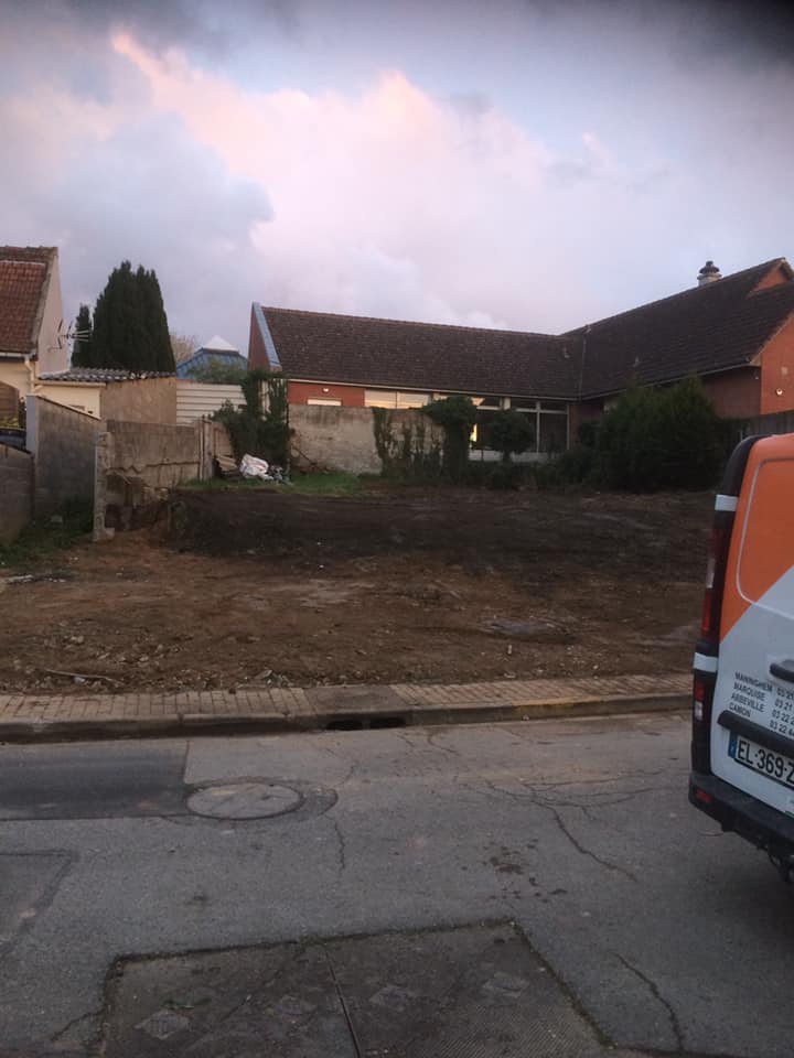 Démolition d'une habitation