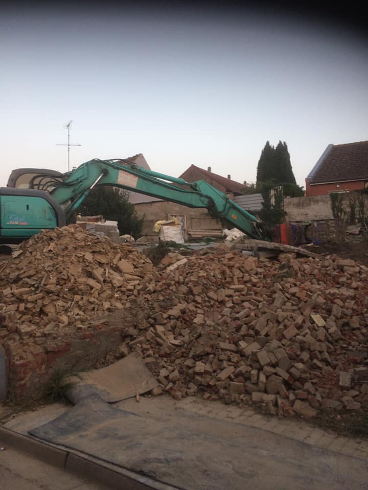 Démolition d'une habitation
