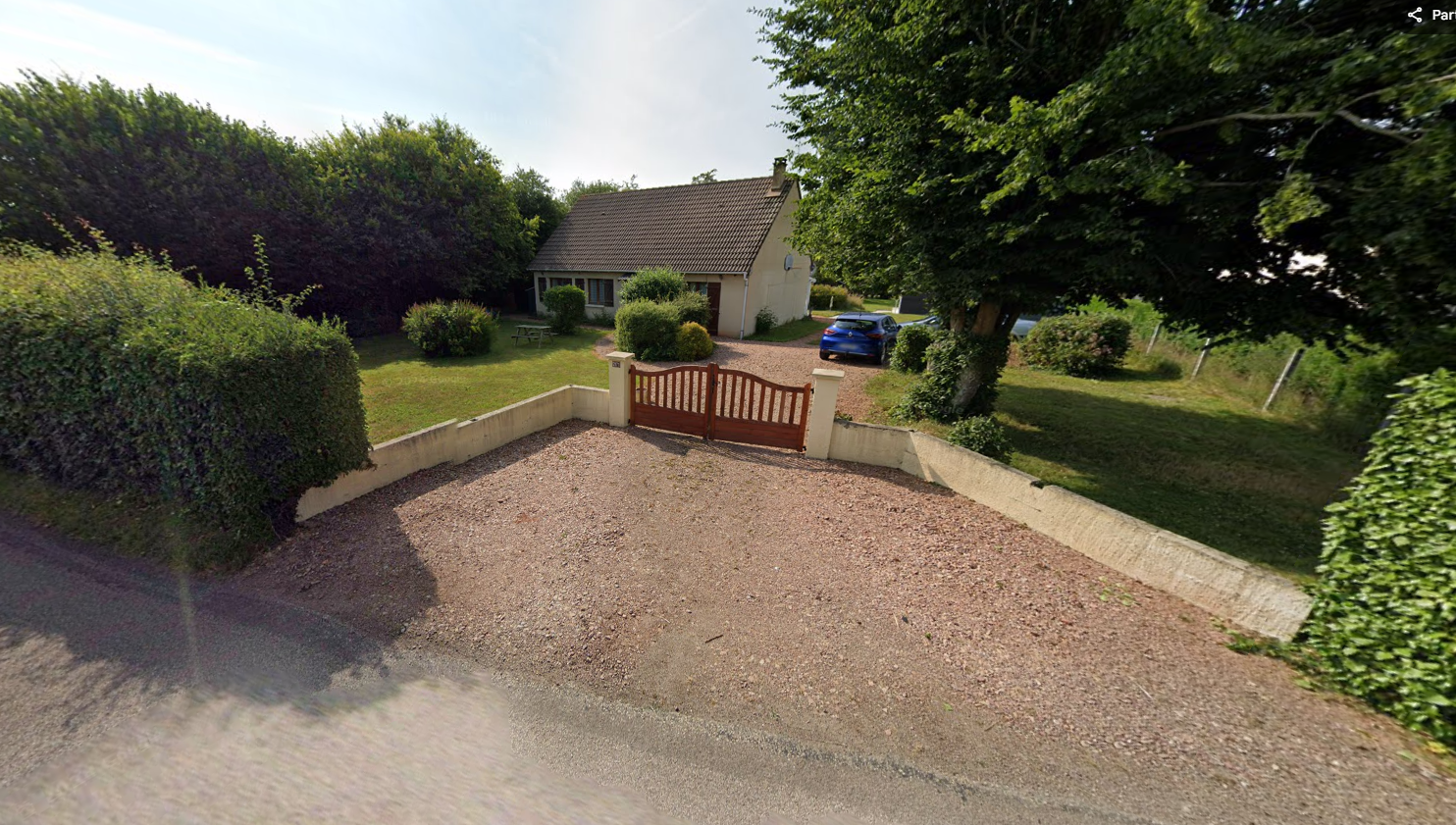 Avant notre intervention pour une installation de clôture