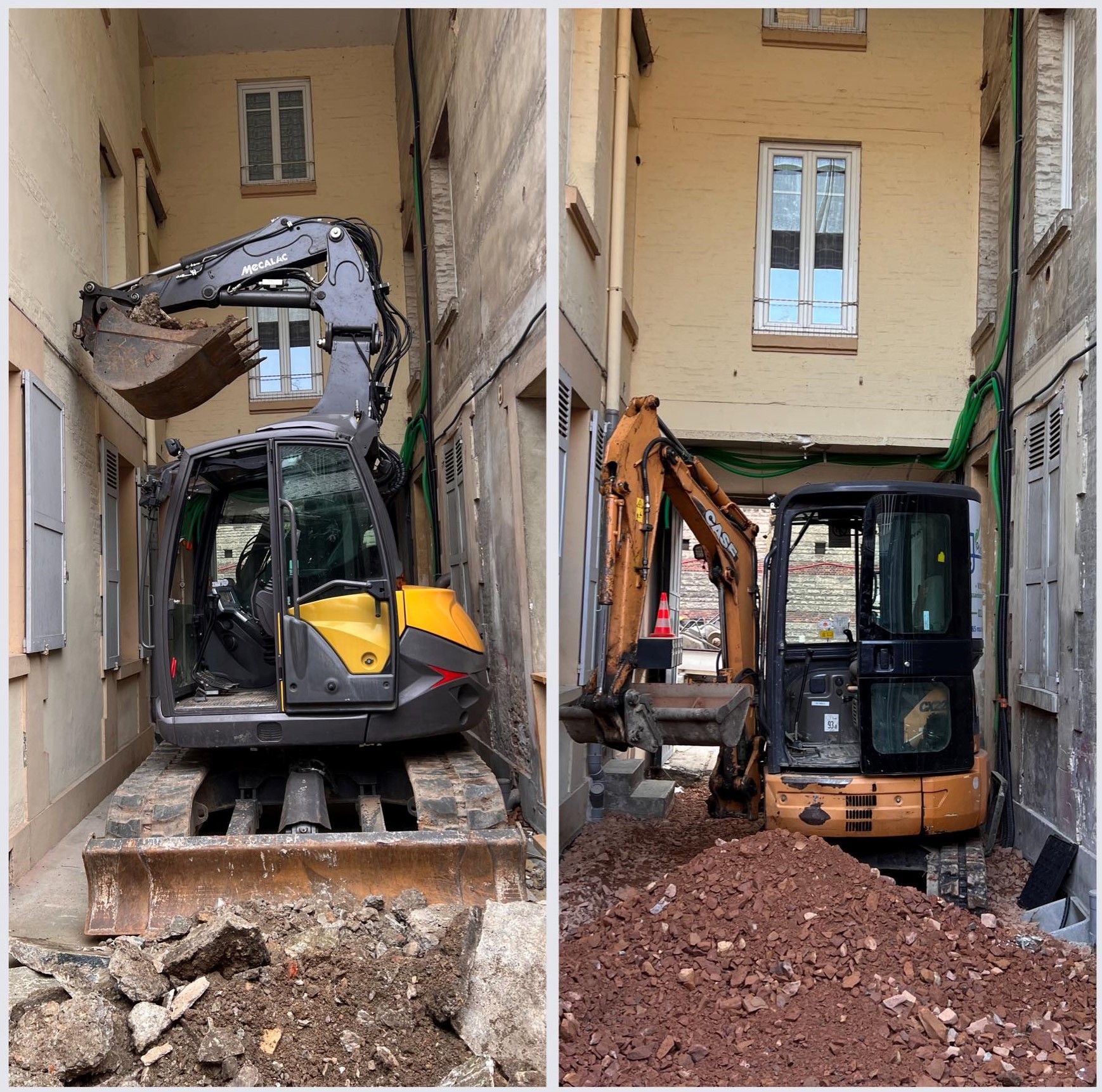 Démolition et terrassement à Lisieux
