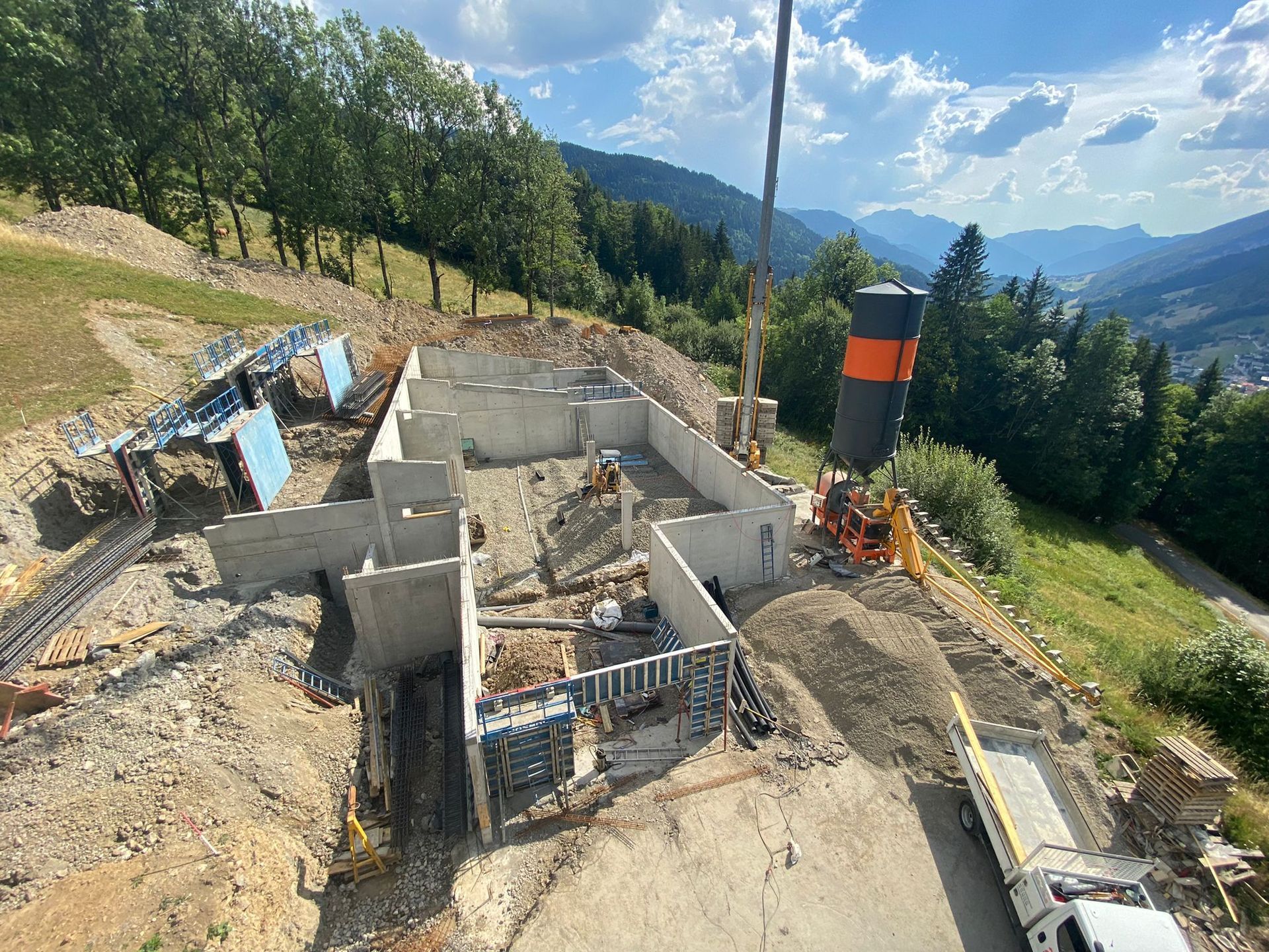 Chantier construction