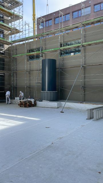 Fassadenanstrich durch Maler Moy