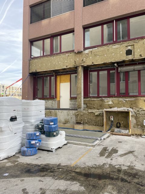 Fassadenanstrich durch Maler Moy