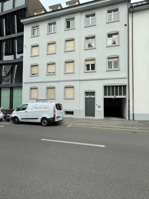 Fassadenanstrich durch Maler Moy