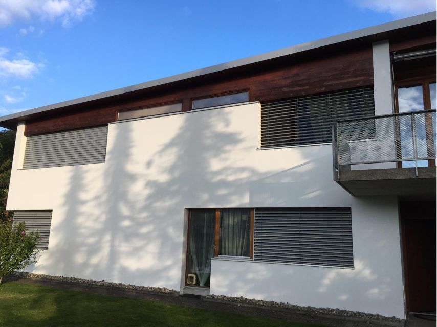 Fassadenanstrich durch Maler Moy