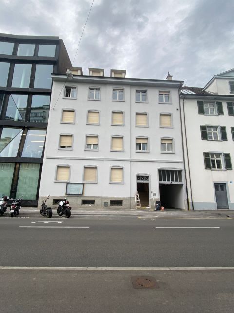 Fassadenanstrich durch Maler Moy