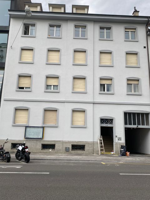 Fassadenanstrich durch Maler Moy