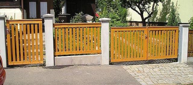 Zaun Typ Dresden mit Tür