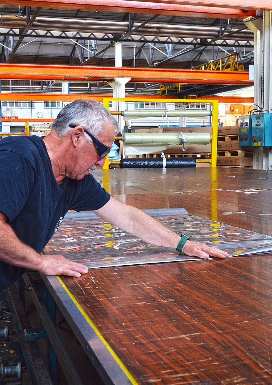 Emballage de pièce en atelier